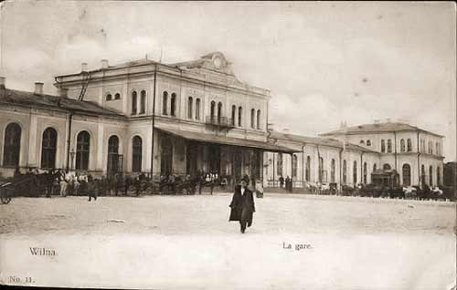 Vilnius, Geležinkelio g., sena nuotrauka