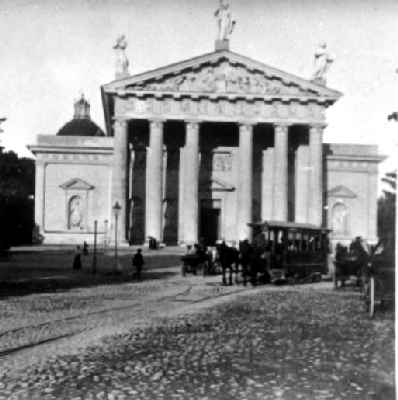 Vilnius, Katedros a. 1, sena nuotrauka