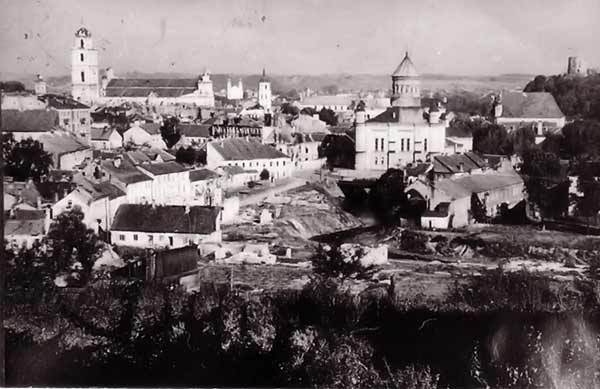 Vilnius, Katedros a., sena nuotrauka