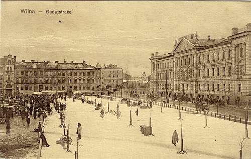Vilnius, Gedimino pr. 40, sena nuotrauka