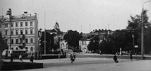 Vilnius, L. Stuokos-Gucevičiaus g. 7, sena nuotrauka