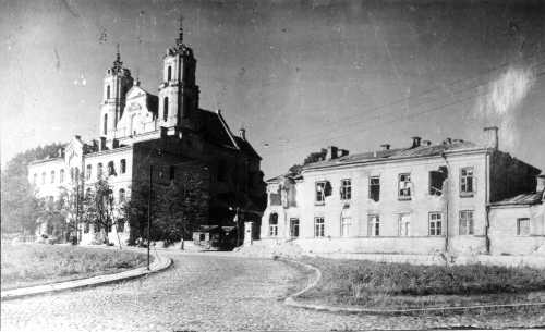 Vilnius, Vasario 16-osios g., sena nuotrauka