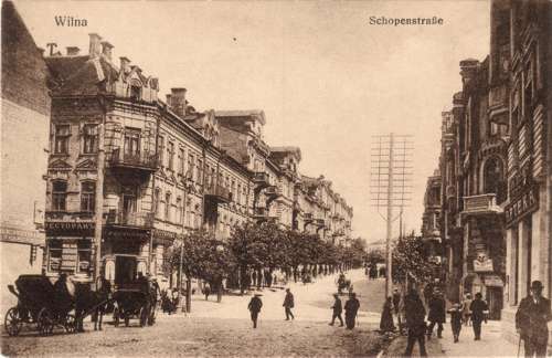 Vilnius, F. Šopeno g. 3, sena nuotrauka