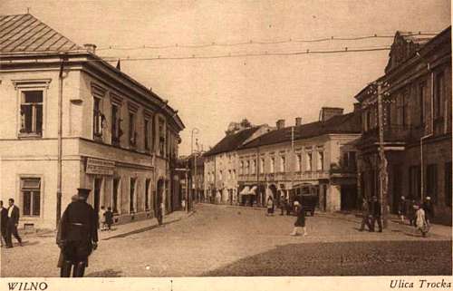 Vilnius, Trakų g. 1, sena nuotrauka