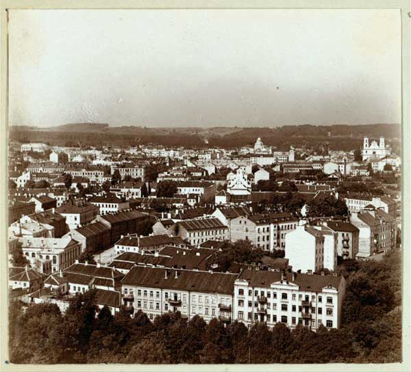 Vilnius, Gedimino pr. 20, sena nuotrauka
