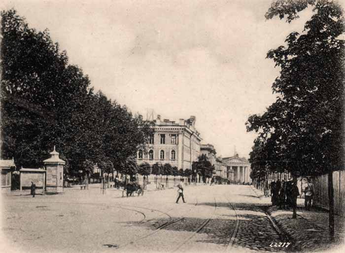 Vilnius, Gedimino pr. 7, sena nuotrauka